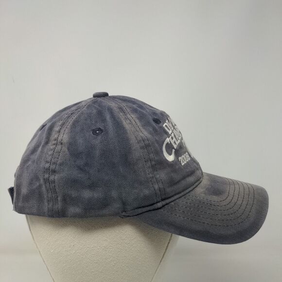 V41 Headwear Men's Strapback Hat Blue OSFM Tampa Bay Rays 2008 Division Champs - Picture 4 of 7